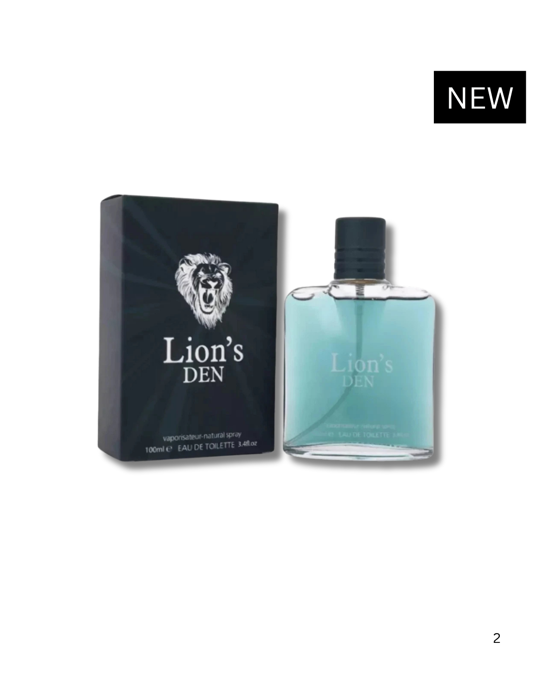 Lion's Den Mens Eau de Toilette - Ernest Walters
