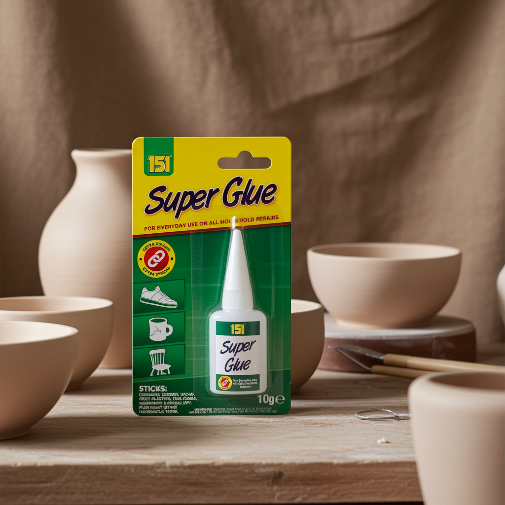 Extra Strong Super Glue 10g - Fast Bond Adhesive - Image 1 - Ernest Walters