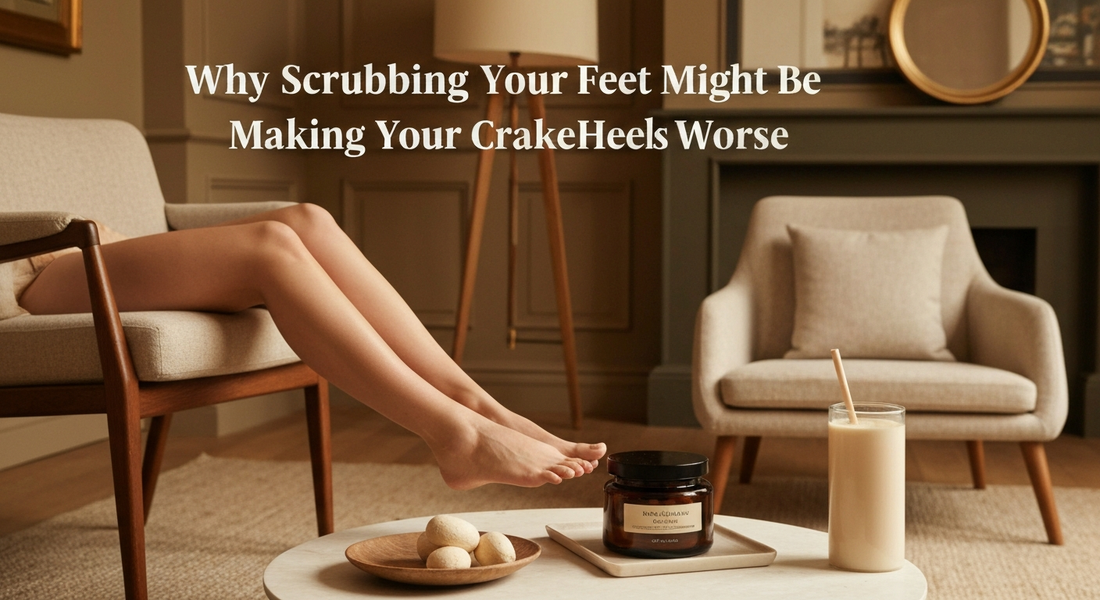 Why Scrubbing Your Feet Might Be Making Your Cracked Heels Worse