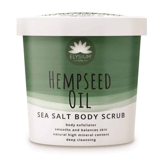 Hempseed Oil & Sea Salt Body Scrub 200g - Ernest Walters 