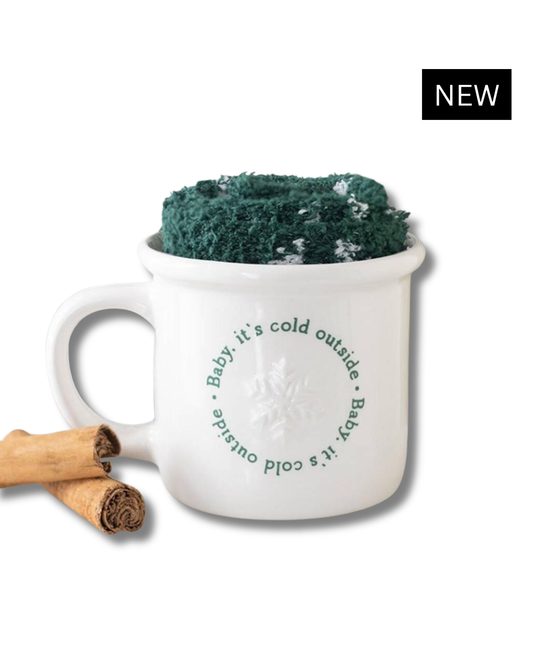 Baby It's Cold Outside - Mug & Socks Gift Set - Image 2 - Ernest Walters